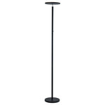 Lite Source - Monet LED Torch Lamp, Black - Stylish and bold. Make an illuminating statement with this fixture. An ideal lighting fixture for your home.&nbsp