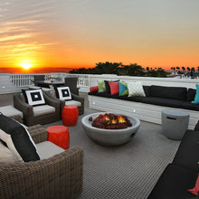 Upstairs deck