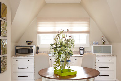 Example of a classic family room design in Grand Rapids