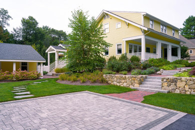 Photo of a traditional landscaping in Boston.