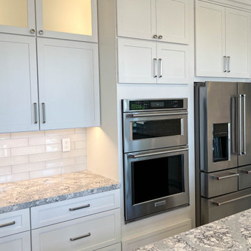 Polished & Chic Black & White Kitchen | Coto de Caza