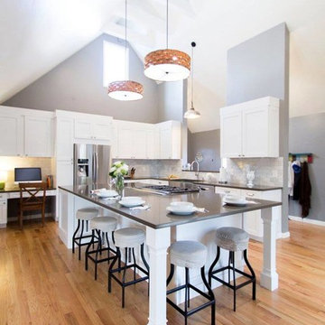 Bright & Vaulted Littleton Kitchen Remodel