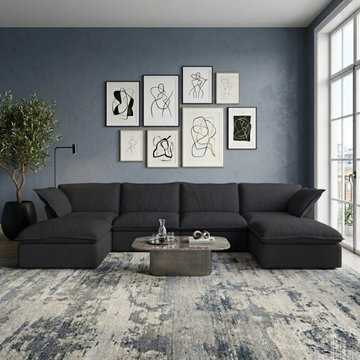 Halo Modular Cloud Sofa — U-Shape Sectional by Mirewood