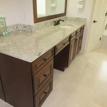 Elegant Marble Master Bathroom