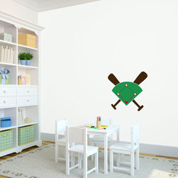Baseball Diamond Wall Decal - Wall Decals