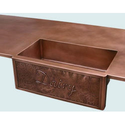 Copper Top  |  Handcrafted Metal - Kitchen Countertops