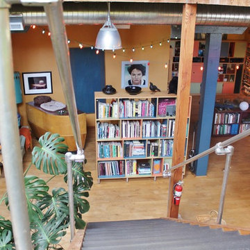 My Houzz: A "Big Beige Box" Becomes a Colorful Live/Work Home