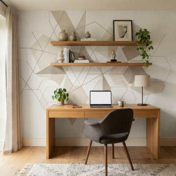 Custom Wall Mural — Residential Interior