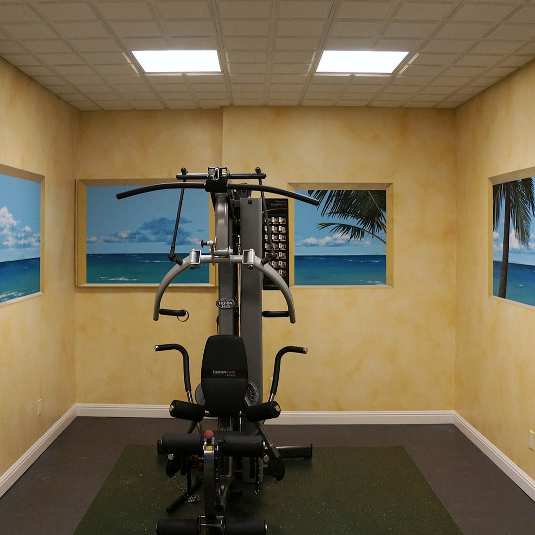 Panoramic Exercise Room
