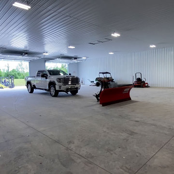 Hybrid Building Solutions Post Frame Warehouse