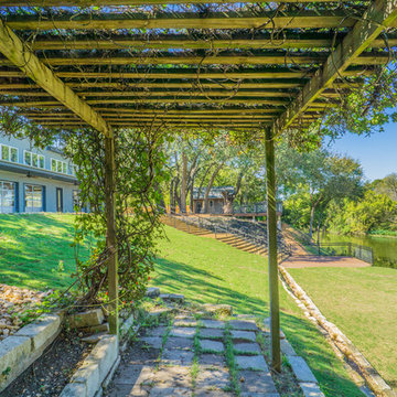 The Grove Round Rock Deck (TimberTech)