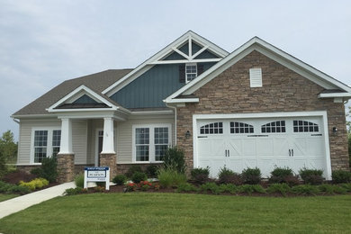 Beach style exterior home photo in Other