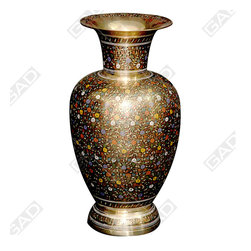 DECORATIVE POT JASMINE BLACK COLOUR - Home Accessories & Decor