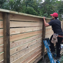 Wood Cottage Fence - Horizontal - Home Fencing And Gates