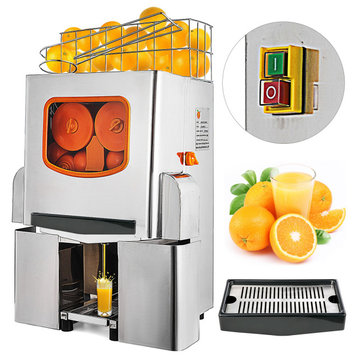 VEVOR Orange Juicer Orange Juice Machine with Filter Box Stainless Steel