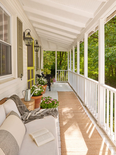 Traditional Porch by Garrison Foundry Architecture + Decor