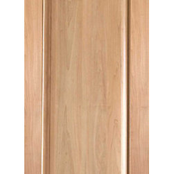 Rustic-6 Interior Tropical Hardwood Wood 1 Panel Single Door - Interior Doors