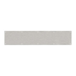 Designers Impressions - Designers Impressions Stainless Steel 6"x34" Kick Plate - Door Levers