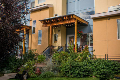 Trendy home design photo in Denver