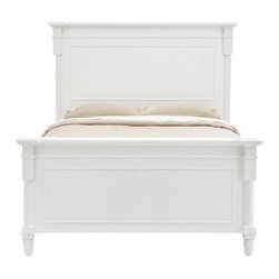 Aberdeen White Queen Bed Frame - Bed Frames