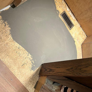 Installation: Hardwood floors & steps