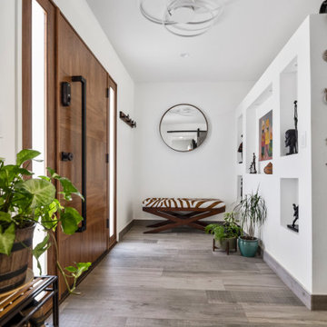 Entryway design, Palo Alto