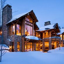 Rustic Alpine Lodges