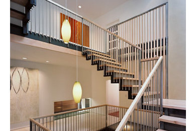 Minimalist staircase photo in San Francisco
