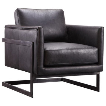 Luxley Club Chair,Black