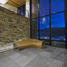 fireplace and stone