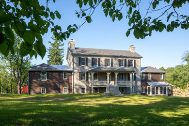 Inspiration for a timeless exterior home remodel in Baltimore