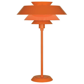 Pierce Table Lamp, Pumpkin
