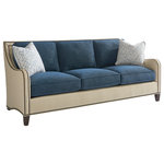 Tommy Bahama Home - Koko Sofa - The refined sofa offers exceptional seating comfort along with a striking silhouette.
