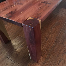 e5 Bastrop Fire Cedar Coffee Table - Coffee And Accent Tables