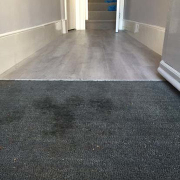 Grey Amtico Flooring to Stairs