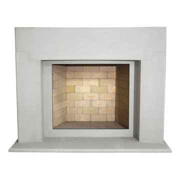 Crescent DeVinci Cast Stone-Quick Ship Mantels