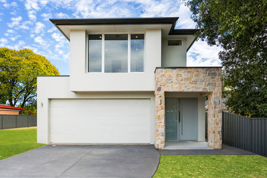 This is an example of a modern exterior in Adelaide.