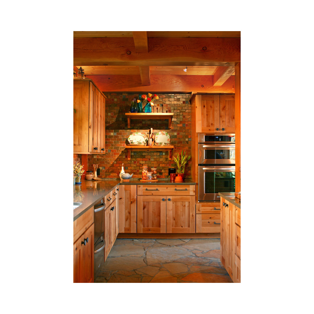 Southwestern Style Chef's Kitchen
