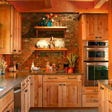 Southwestern Style Chef's Kitchen