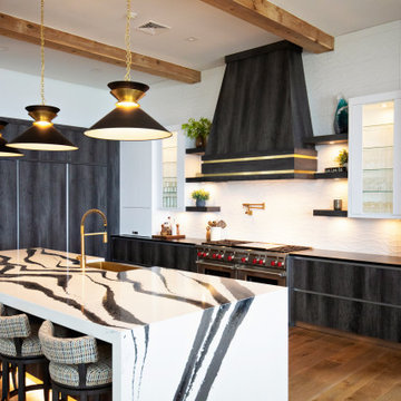 Milano - Canyon Charcoal + Bright White - Kitchen + Bathroom