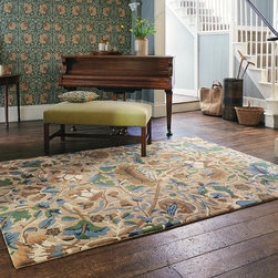 Lodden Rugs 27801 in Manilla by William Morris - Rugs