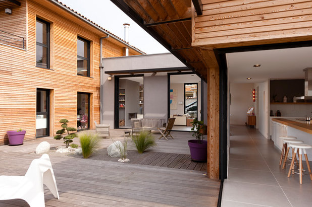 Современный Терраса by Damien Carreres