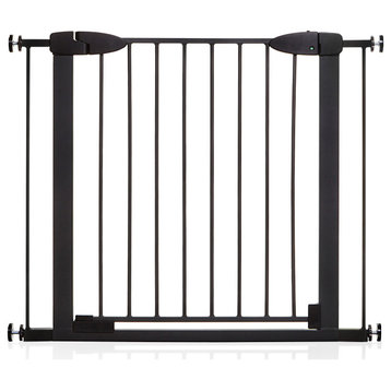 Boston Gate, Black With 2X2.75" Extensions