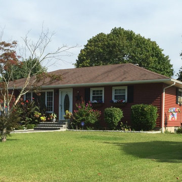 Oakdale Siding - Autumn Red Clapboard