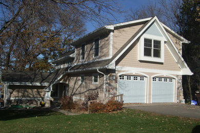 Inspiration for a timeless exterior home remodel in Minneapolis