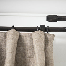 Smith & Noble Premium Crafted Iron Medium Hardware - Curtain Rods