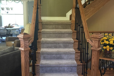 This is an example of a staircase in Denver.