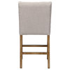 Karla  Tufted 24 inch Counter stool by Kosas Home