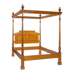 Lord Byron Tallpost Bed in Maple - Products