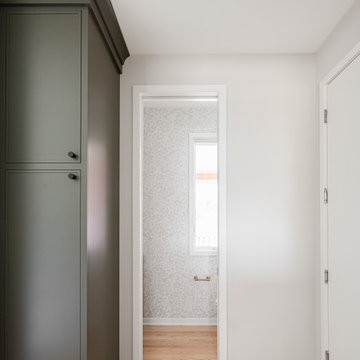Thoughtfully Designed Mudroom/Laundry Room with Personality